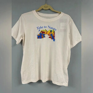 The North Face Take To Nature Graphic Short Sleeve T Shirt Size XXL 18-20 Girls